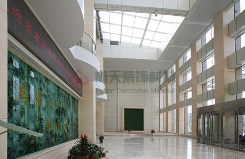 室內(nèi)鋁單板幕墻案例-山西省心血管病醫(yī)院