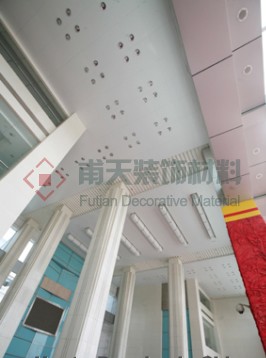 室內(nèi)鋁單板幕墻案例-常州市檢察院
